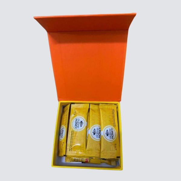 Organic Natural Honey (Large Pack of 24 Sachets 10Gram Each) - Image 2