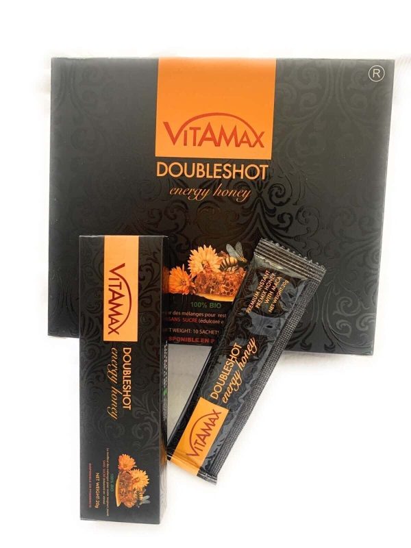 VitaMax Double Shot Honey (10 Sachets - 20G) - Image 2
