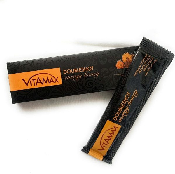 VitaMax Double Shot Honey (10 Sachets - 20G) - Image 3